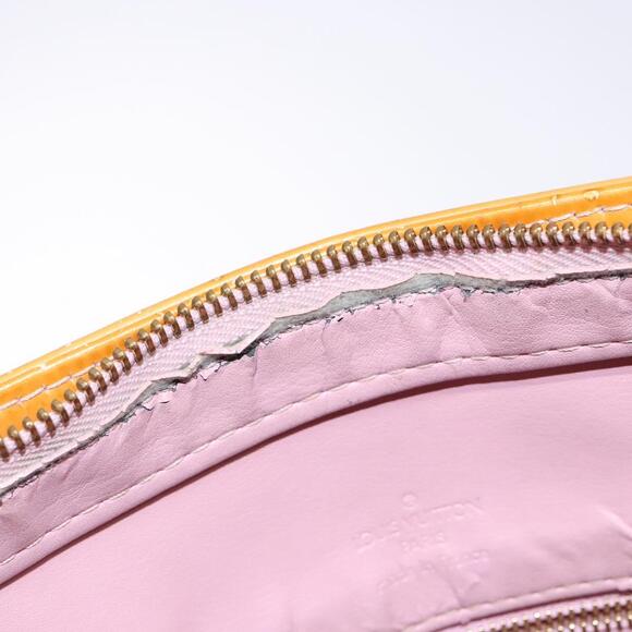 LOUIS VUITTON Monogram Vernis Houston Bag Marshmallow Pink M91302 - Picture 10 of 16